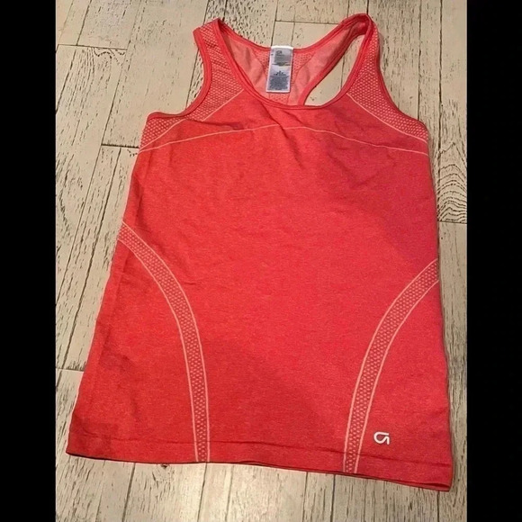 Tops - Gap Fit Athletic Tank- Coral- Medium